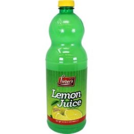 Lieber's Lemon Juice 32oz