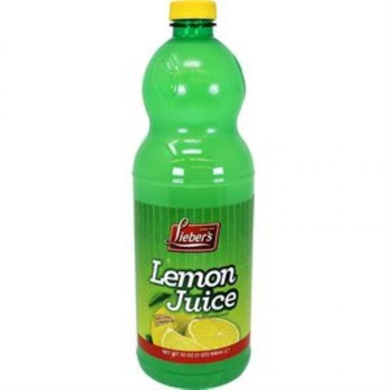 Lieber\'s Lemon Juice 32oz