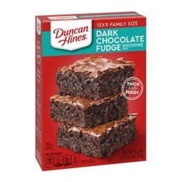 Duncan Hines Dark Chocolate Brownie Mix 18.2oz