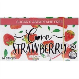 Core Sugar Free Strawberry Gum 12Pk