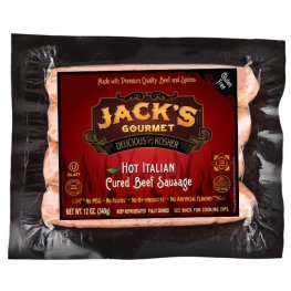 Jack's Hot Italian Sausage 12oz