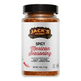Jack's Gourmet Spicy Mexican Seasoning 4oz