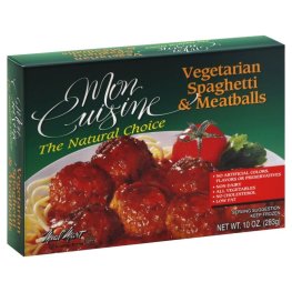 Mon Cuisine Vegetarian Spaghetti & Meatballs 10oz
