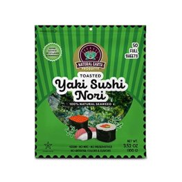 Natural Earth Yaki Sushi Nori 50pk