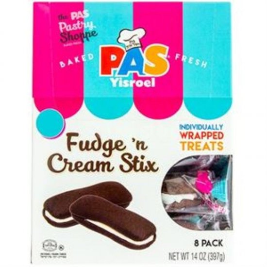 Beigel\'s Pas Yisroel Fudge \'n Cream Stix 8Pk