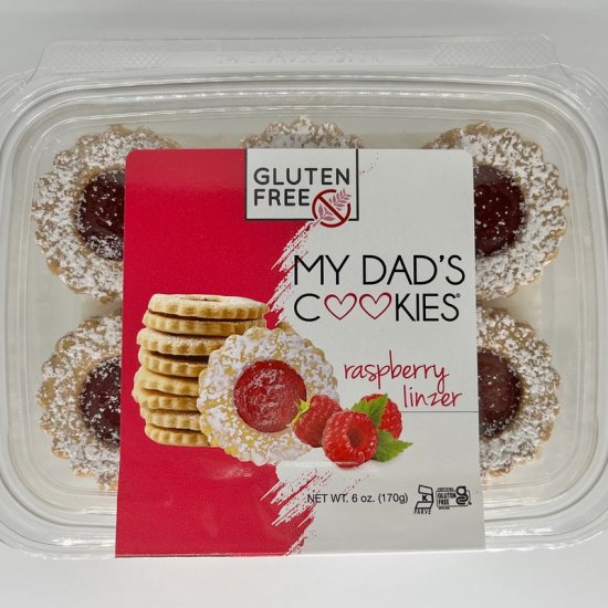 My Dad\'s Cookies Raspberry Linzer 1oz