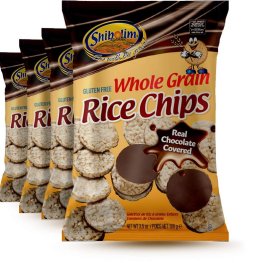 Shibolim Chocolate Covered Rice Chips 3.5oz