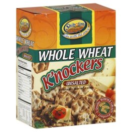 Shibolim K'nockers Whole Wheat Unsalted 6oz
