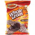 Shibolim Whole Grain Rice chips Carob Coated 3.5oz