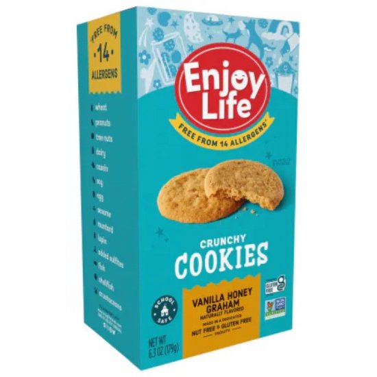 Enjoy Life Vanilla Honey Graham Cookies 6.3oz