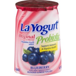 La Yogurt Blueberry Low Fat Yogurt 6oz