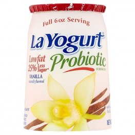 La Yogurt Vanilla Low Fat Yogurt 6oz