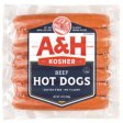 A&H Beef Hot Dogs 14oz