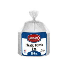 Plastico 100 Bowls