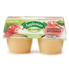 Applesnax Applesauce Unsweetened 4oz