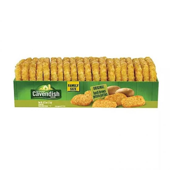 Cavendish Hash Browns 20Pk