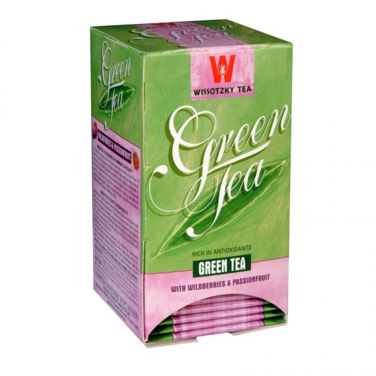 Wissotzky Wildberry & Passion Fruit Green Tea 1.06oz