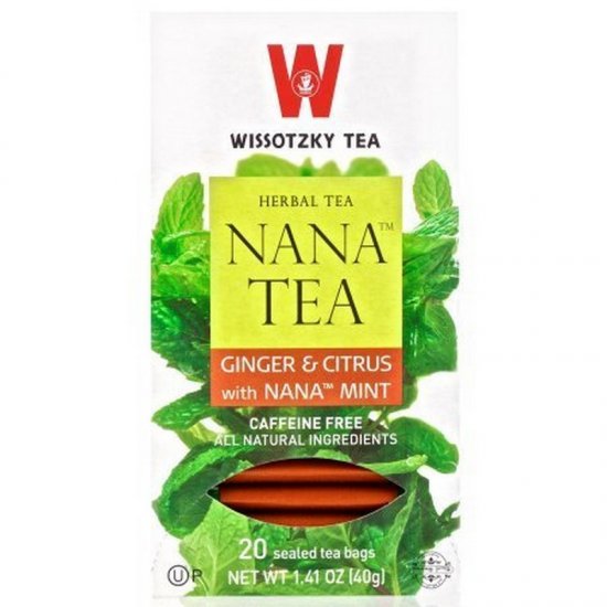 Wissotzky Nana Ginger & Citrus Tea 1.41oz