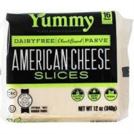 Yummy Sliced Parve American Cheese 16Pk
