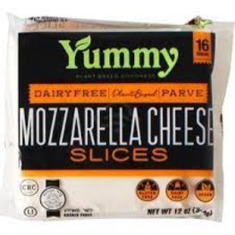 Yummy Sliced Parve Mozzarella 16Pk