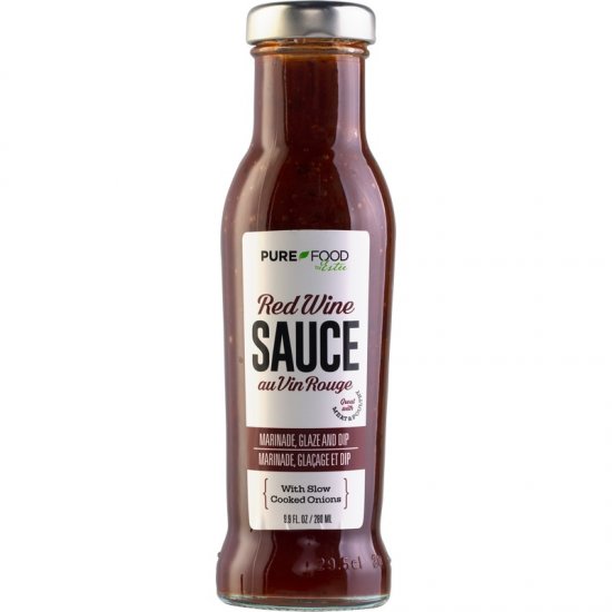 Pure Foods Red Wine Sauce 9.9oz