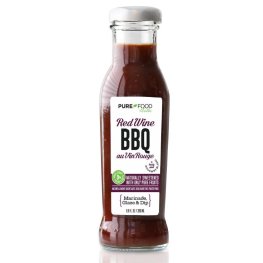 Pure Foods Red Wine BBQ Sauce 9.9oz