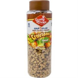 Quality Choice Whole Wheat Croutons 15oz