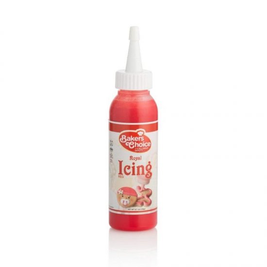 Baker\'s Choice Royal Icing Red 3.7oz