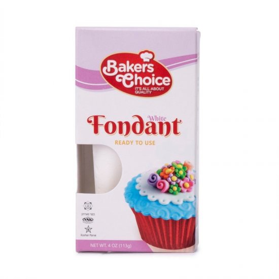 Baker\'s Choice White Fondant 4oz