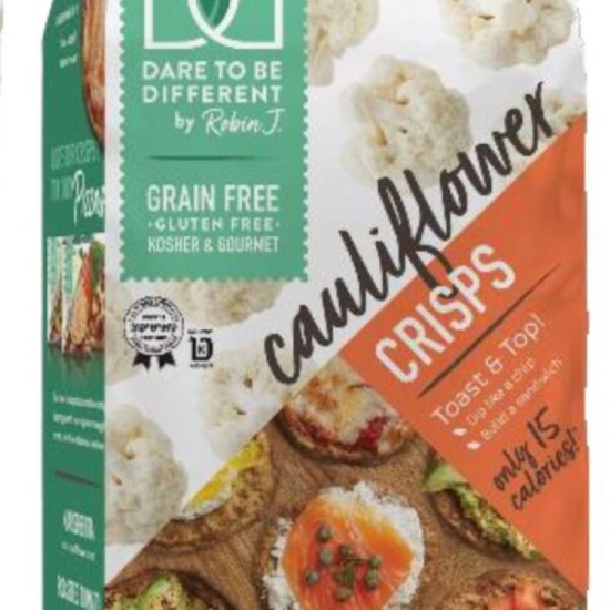 Dare To Be Different Cauliflower Crisps 4.5oz