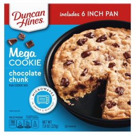 Duncan Hines Pan Mega Cookie Chocolate Chunk 7.8oz