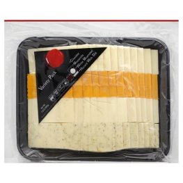 Natural & Kosher Variety Tray Cheese 24oz
