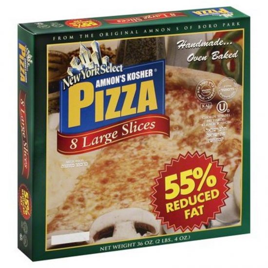 New York Select Amnon\'s 55% Reduced Fat Pizza 8 slices