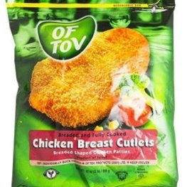 Of Tov Chicken Breast Cutlets 32oz