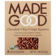 Made Good Chocolate Chip Crispy Squares 6Pk