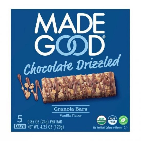 Made Good Chocolate Drizzled Vanilla 5Pk