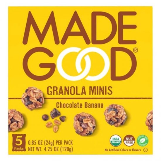 Made Good Chocolate Banana Granola Minis 5Pk