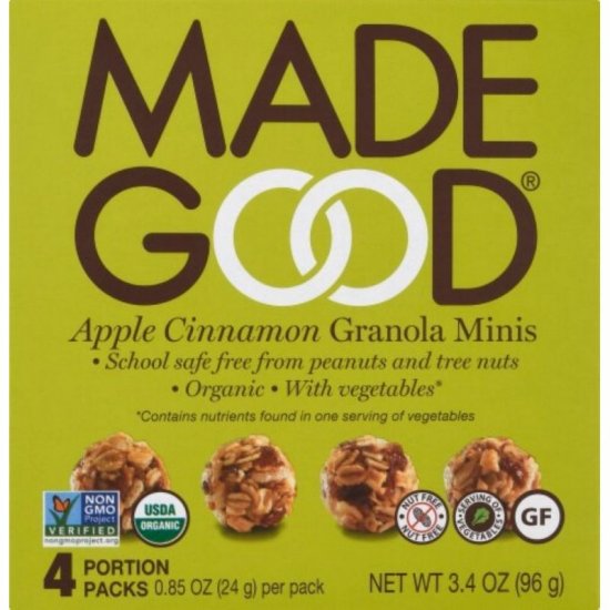 Made Good Apple Cinnamon Granola Minis 4Pk