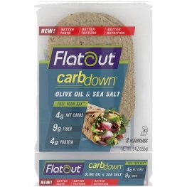 Flatout Olive Oil & Sea Salt Flatbread 9oz