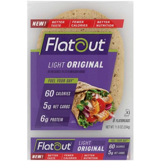 Flatout Original Light Flatbread 8pk