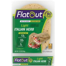 Flatout Italian Herb Flatbread 6pk