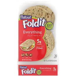 Flatout Fold-it Everything Flatbread 6pk