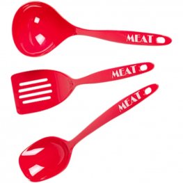 The Kosher Cook Utensil Set 6" Meat