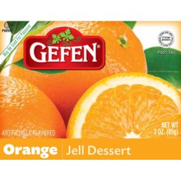 Gefen Orange Jell Dessert 3oz