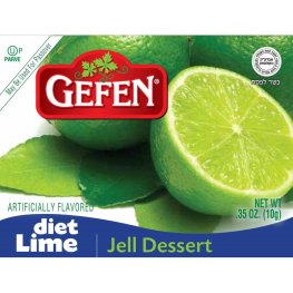 Gefen Diet Lime Jell Dessert 0.35oz