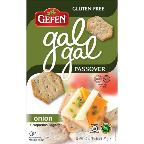 Gefen Galgal Passover Crackers Onion