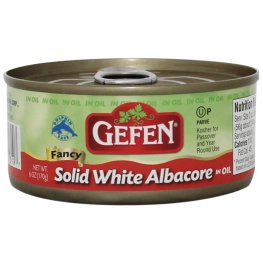 Gefen Solid White Albacore in Oil 6oz