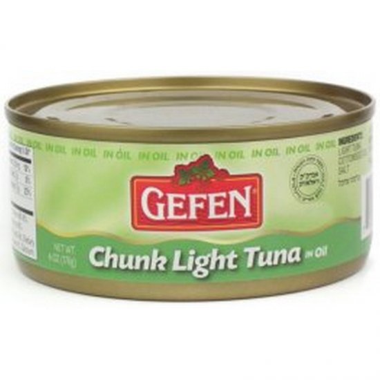 Gefen Chunk Light Tuna In Oil 6oz