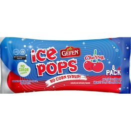 Gefen Ice Pops Cherry 8pk