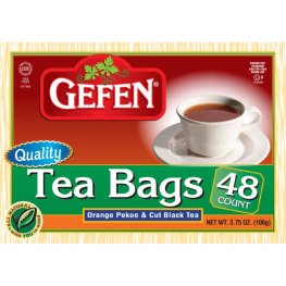 Gefen Tea Bags 48Pk